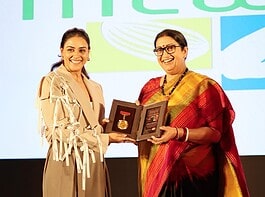 Genelia Deshmukh Honored at MEWA India 2025 for Promoting Sustainable Foods.