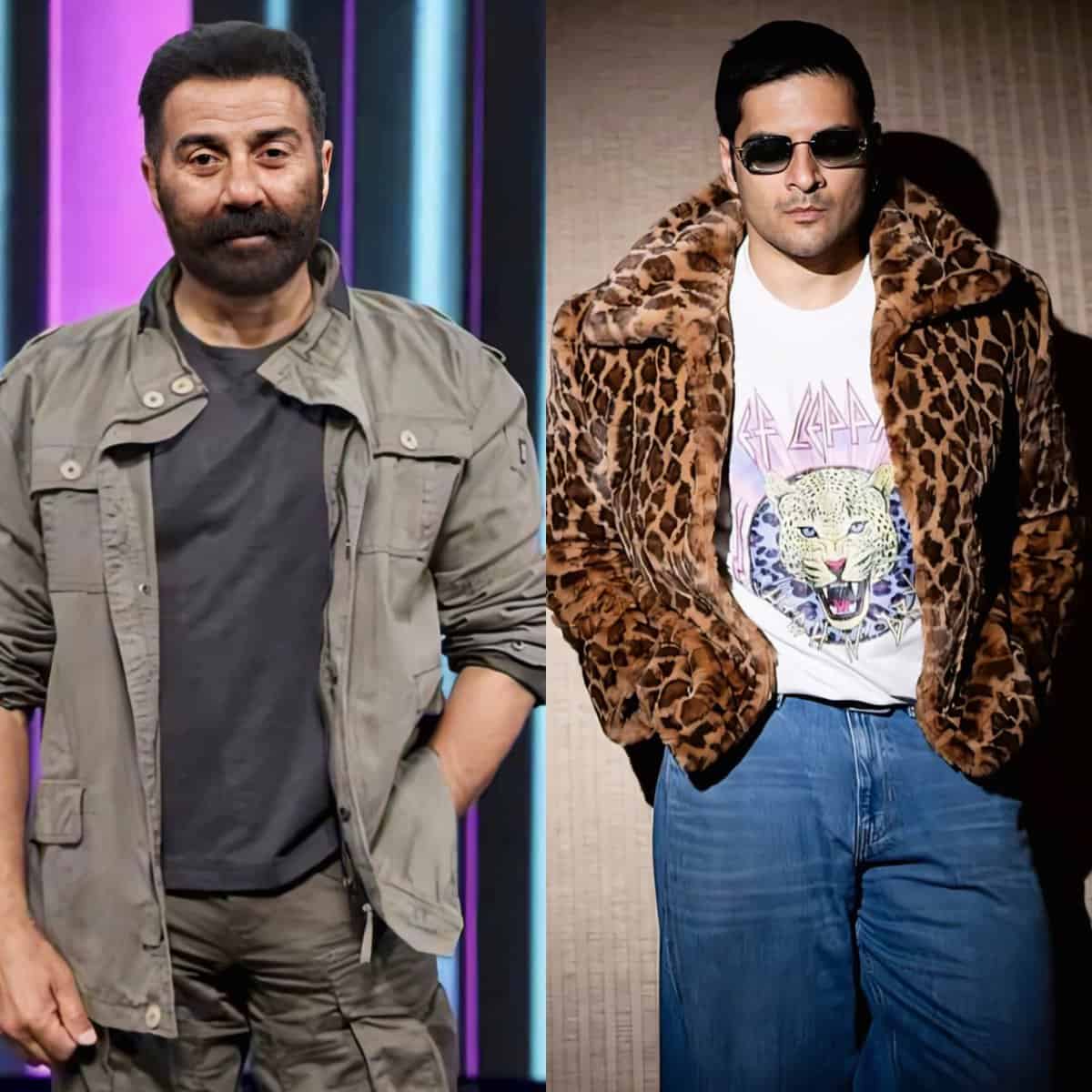 Ali Fazal and Sunny Deol