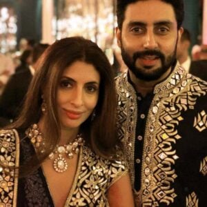 Abhishek Bachchan and Shweta Bachchan Nanda