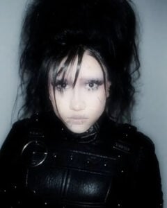 North West Brings Edward Scissorhands to Life