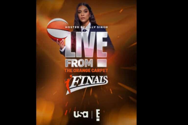 E! WNBA Finals Red Carpet Coverage With Lilly Singh