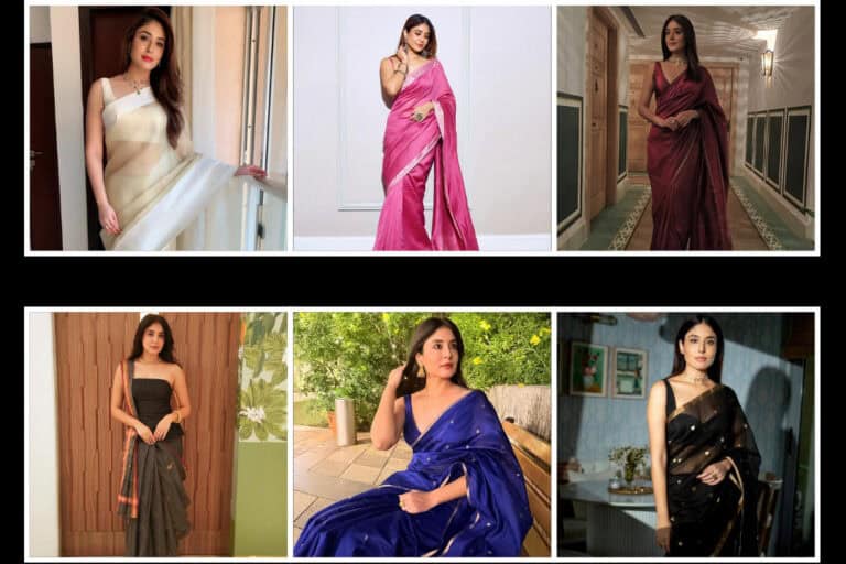 Kritika Kamra’s 6 Stunning Navratri Saree Looks